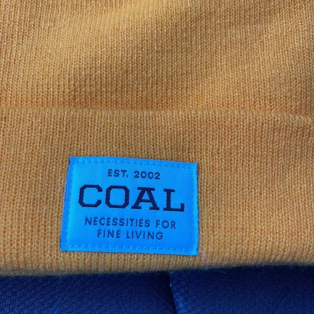 Coal Unisex Men’s Women's Yellow Beanie Hat